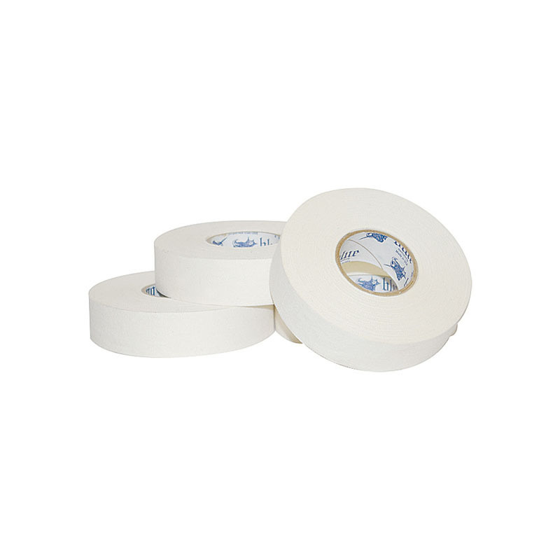 Лента хоккейная Blue Sport Tape Coton White, 601190, ширина 24 мм., длина 18 м., белый  #1