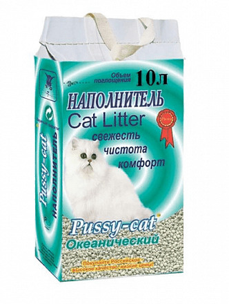 Наполнитель Pussy-cat 10л "Океанический" #1