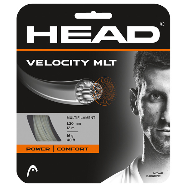 Струна для тенниса HEAD 12m Velocity MLT, Натуральный, 1.25 #1