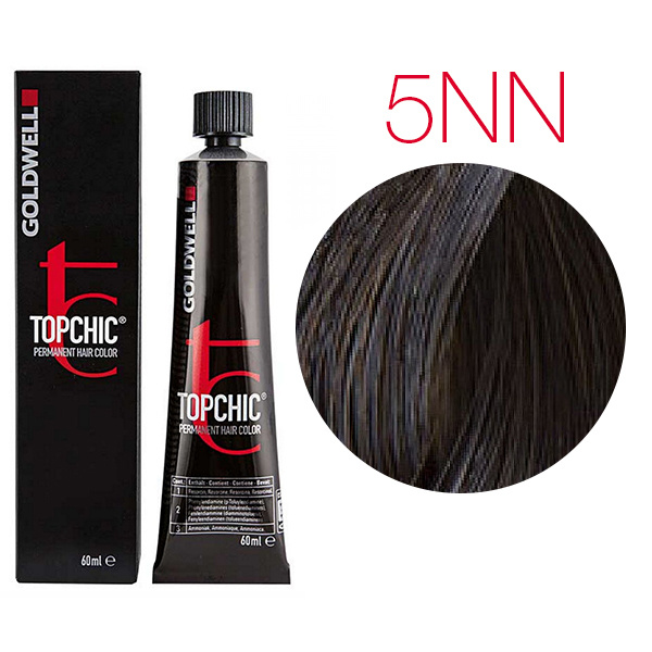 Goldwell Topchic - Краска для волос 5NN светлокоричневый экстра 60 мл  #1