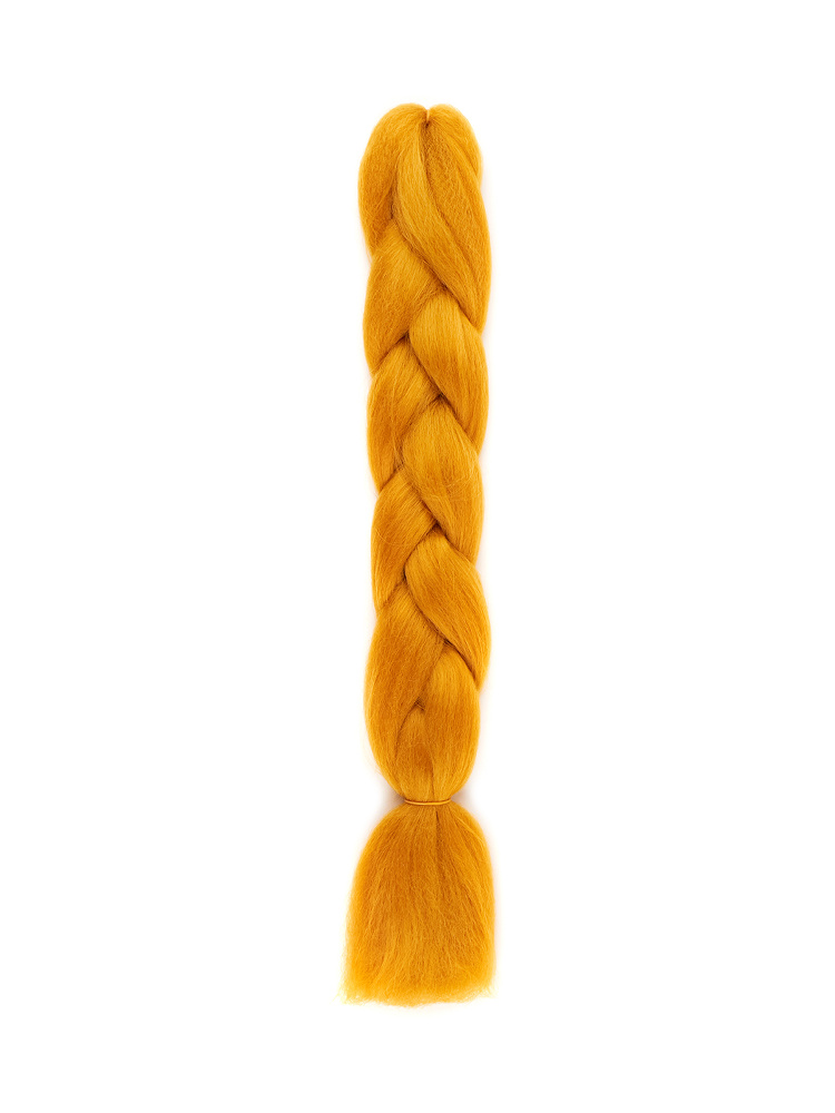 onenine ladies Канекалон яркий мандарин  / Накладные волосы #1