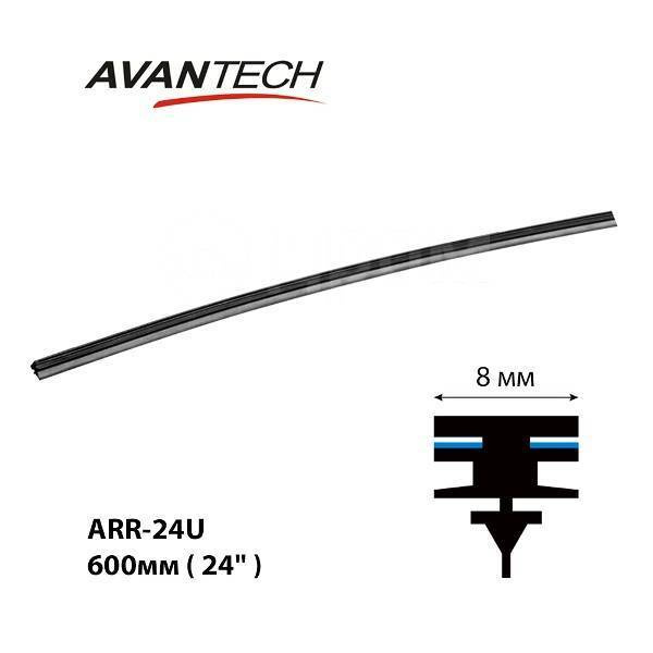 Avantech Резинка для стеклоочистителя, арт. ARR24U, 60 см #1