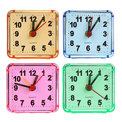 LADECOR CHRONO Будильник, пластик, 5,7х5,5х2,7см, 4 цвета, 1хАА, арт 1-1  #1