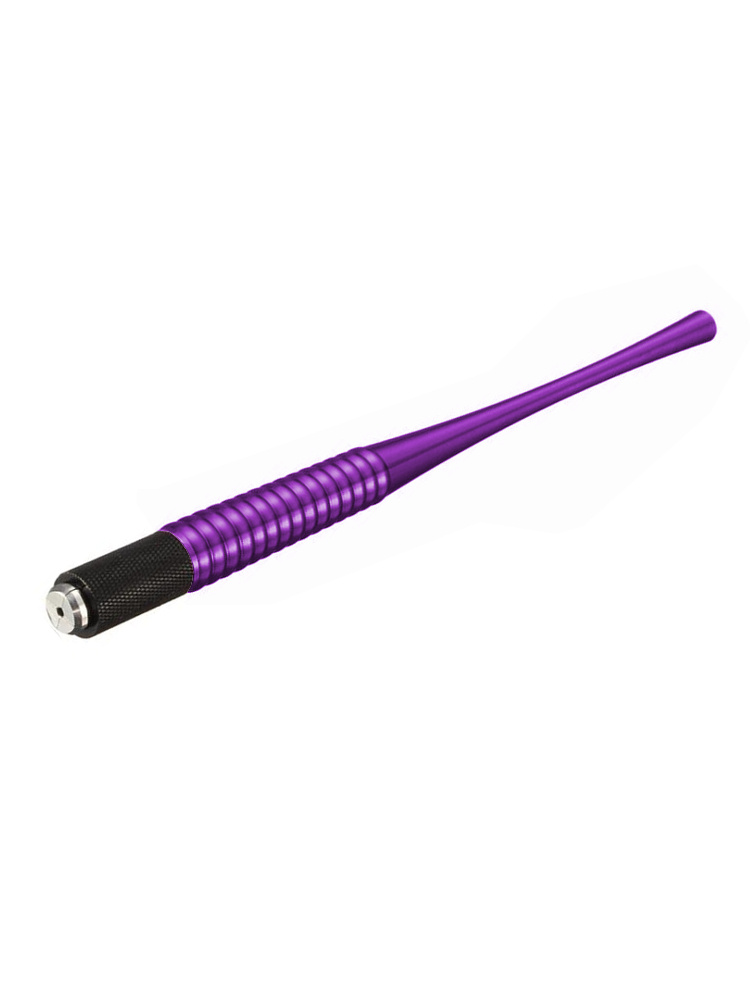 Ручка манипула для микроблейдинга с фигурной ручкой, пурпурная  #1