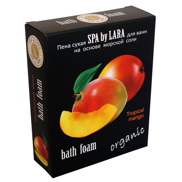 пена для ванн SPA BY LARA Tropical Mango сухая 500г #1