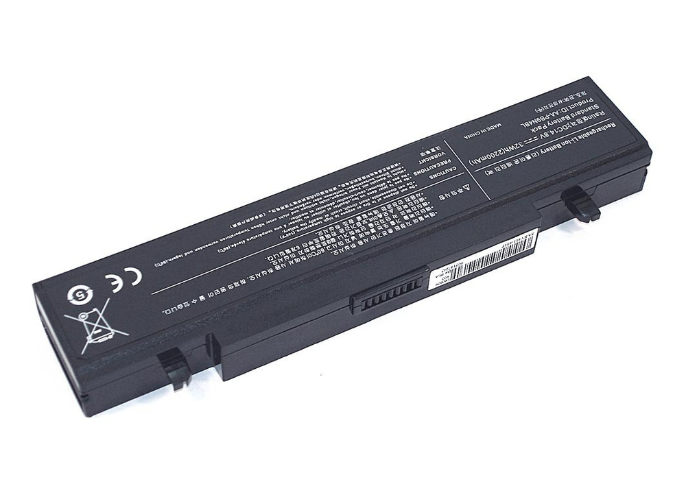 Аккумуляторная батарея для ноутбука Samsung RV411 4S1P (PB9N4BL) 14.8V 2200mAh OEM черная  #1