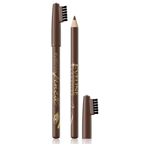 Eveline Cosmetics Контурный карандаш для бровей Medium brown серии eyebrow pencil,1 шт  #1