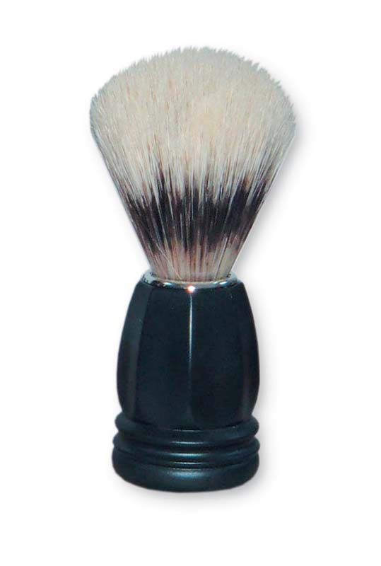 Mondial Помазок для бритья, пластик, свиной ворс, Италия, рукоять - черный цвет  #1