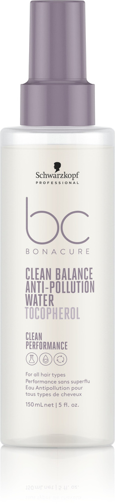 SCHWARZKOPF PROFESSIONAL Термозащитный спрей BONACURE CP для защиты волос, Clean Balance 150 мл.  #1