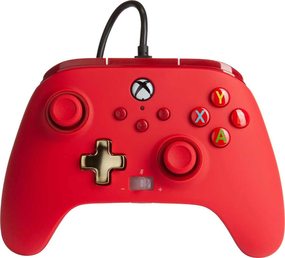 PowerA Геймпад проводной Enhanced Wired Controller for Xbox Series X/S (1518810-01) Red (Красный) (Xbox #1