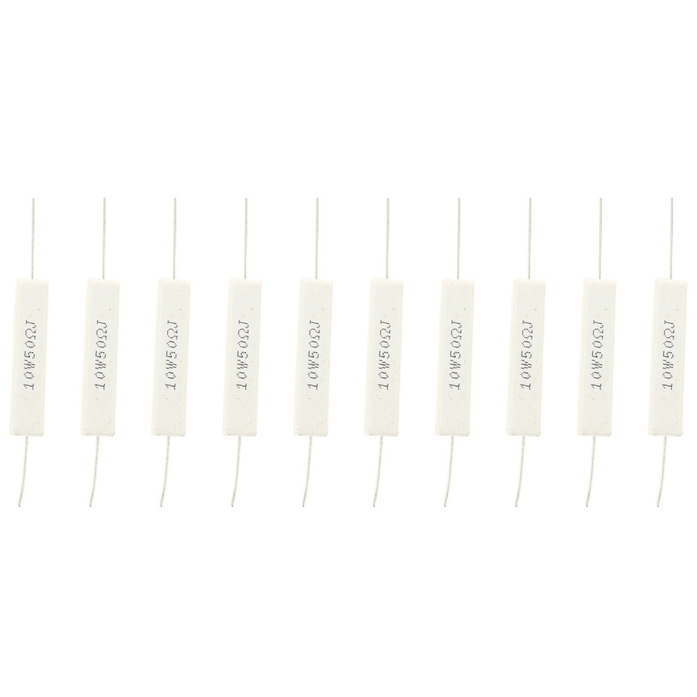 5 шт., 10 Вт, 50 Ом, 5 %, сопротивление мощности 10 Вт. - купить с ...