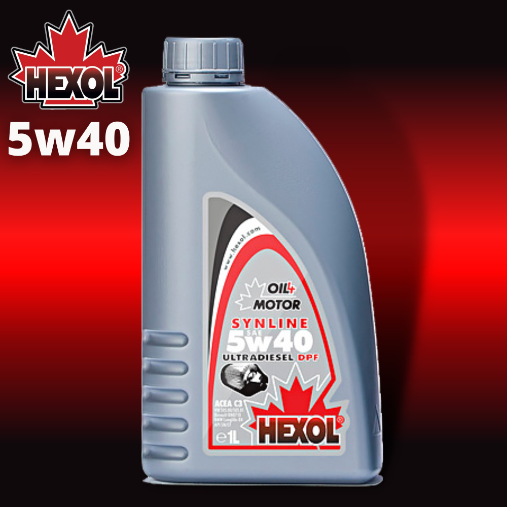 HEXOL SYNLINE ULTRADIESEL DPF 5W-40 Масло моторное, Синтетическое, 1 л #1