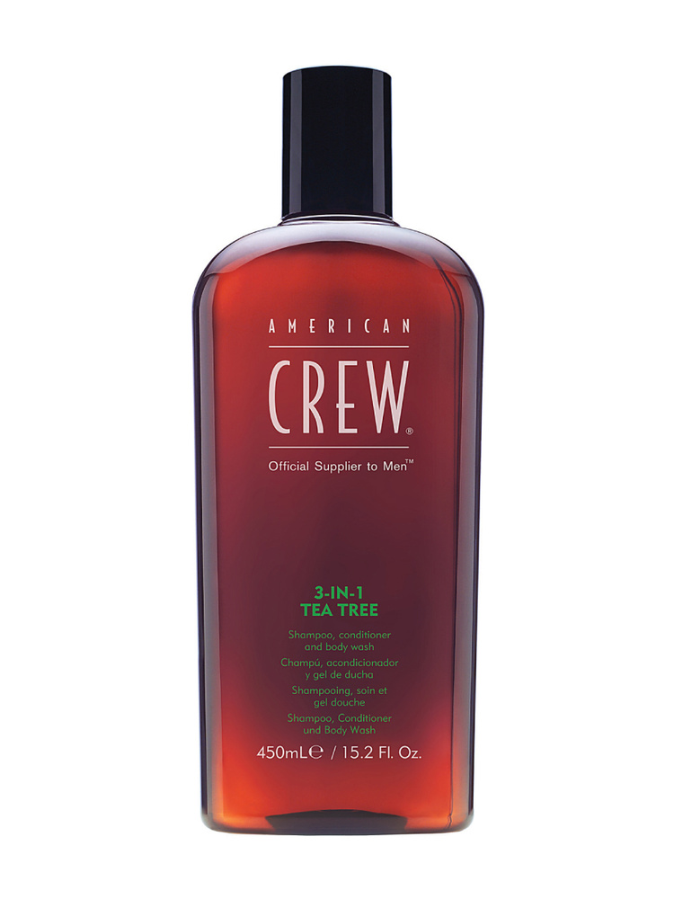 AMERICAN CREW 3 in 1 tea tree Средство для волос 3 в 1 чайное дерево 450мл  #1