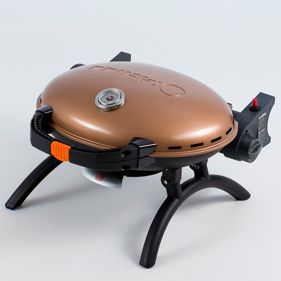 Газовый гриль O-GRILL 500MT gold (золотой) + адаптер А #1