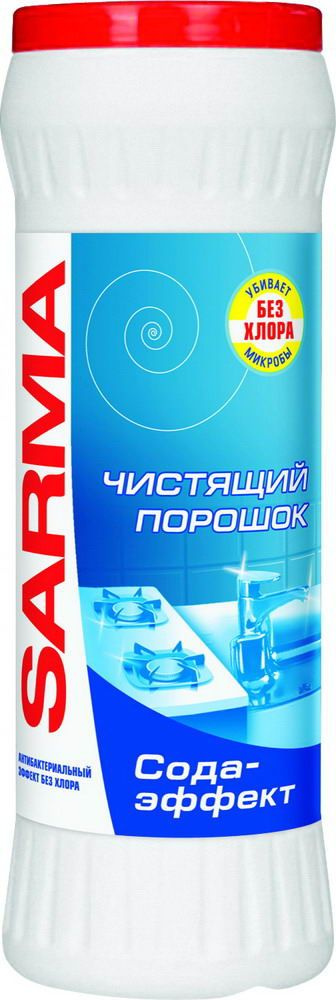 Чистящий порошок SARMA Сода-эффект 400г #1