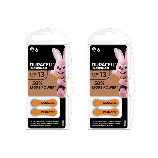 Duracell Батарейка PR48 (ZA13, V13A, DA13), Воздушно-цинковый тип, 1,45 В, 12 шт  #1