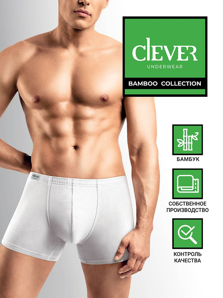 Трусы боксеры CLEVER WEAR Бамбук, 1 шт #1