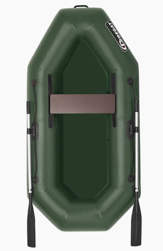 Лодка ПВХ "Фрегат М-11" Оптима Лайт (240 см), зеленая #1