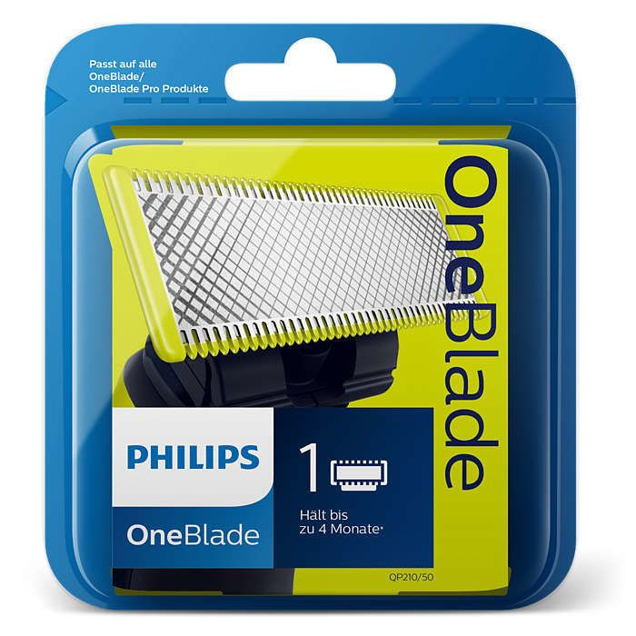 Сменные лезвия (насадка) Philips QP230/50 для OneBlade и OneBlade Pro, 1 шт  #1