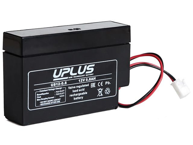 Аккумулятор UPLUS AGM Leoch US12-0.8 12V 0,8Ah для ИБП #1