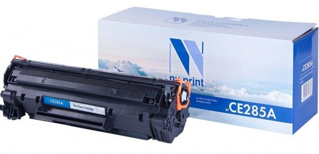 Картридж NV Print CE285A для принтеров HP LaserJe Pro P1102/ P1102w/ M1132/ M1212nf/ М1217, 1600 страниц #1