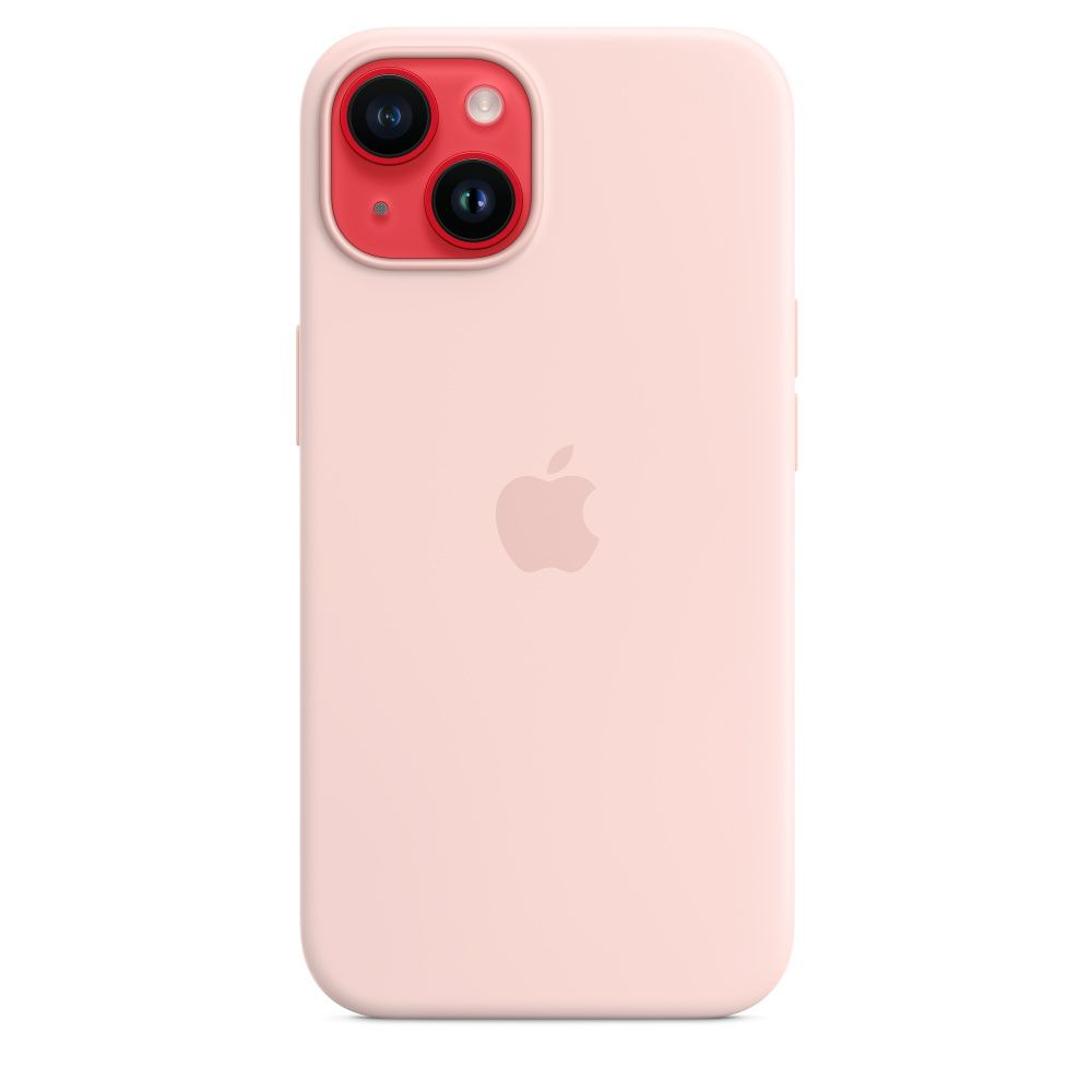 Чехол для iPhone 14 силиконовый / iPhone 14 Silicone Case / Розовый #1