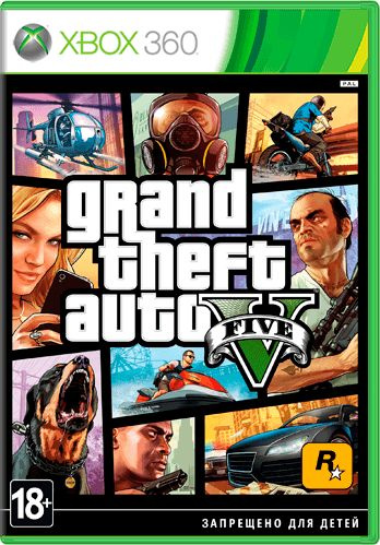 Игра Grand Theft Auto V (GTA 5) (XBox 360, Русские субтитры) #1