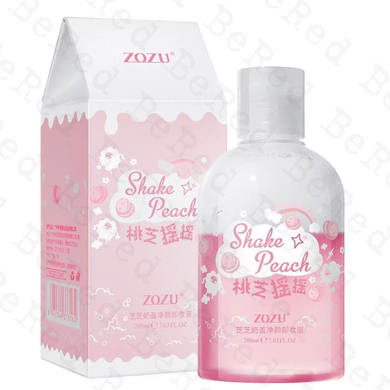 ZOZU Очищающее увлажняющее молочко для снятия макияжа с экстрактом персика 200мл  #1