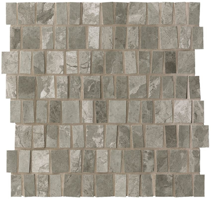 Мозаика Fap Sheer Camou Grey Bar Mosaico 30.5x30.5 fPDI под камень матовая изностойкая  #1