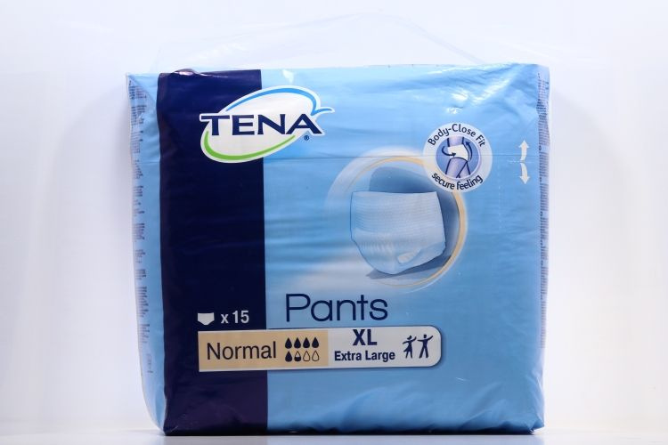 Подгузники-трусы TENA Pants Normal для взрослых,размер XL, 15 штук  #1