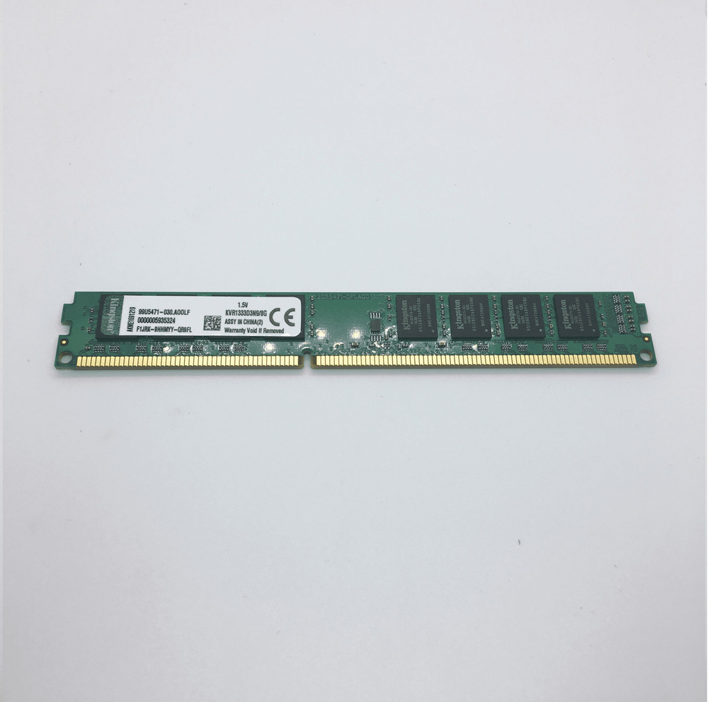Kingston Оперативная память DDR3 8 ГБ 1333 MHz DIMM PC3-10600 1x8 ГБ (KVR1333D3N9/8G)  #1