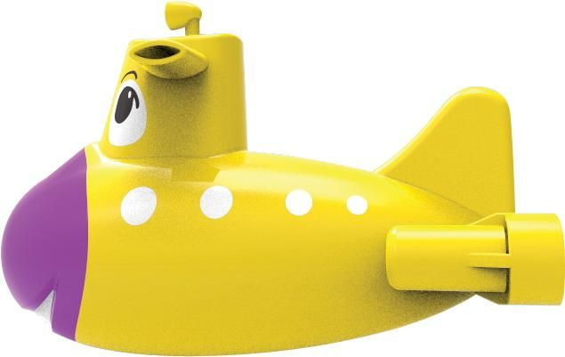 Подводная лодка Abtoys "Штекер", желто-фиолетовая, работает от встроенного аккумулятора (120111/7)  #1