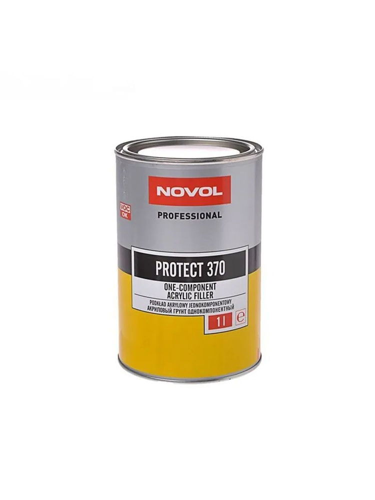 Грунт акриловый 1К Novol PROTECT 370, 0,5л #1