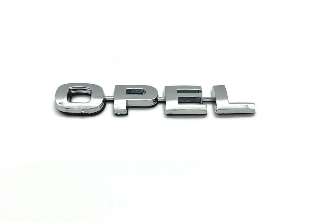 Эмблема ( Орнамент / надпись ) на крышку багажника Опель / Opel 100x20 мм  #1