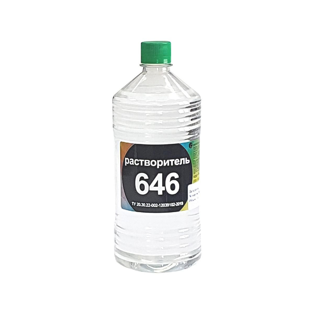 НЕФТЕХИМИК 646 Разбавитель растворитель универсальный бутыль 1 л.  #1