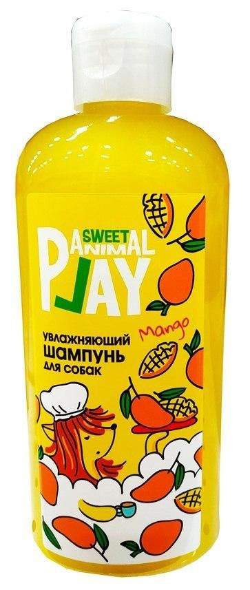 Шампунь Animal Play SWEET Спелый манго Увлажняющий для кошек и собак, 300мл  #1