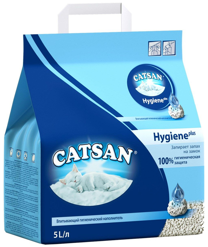 Наполнитель для кошачьих туалетов Catsan 5л - купить с доставкой по ...