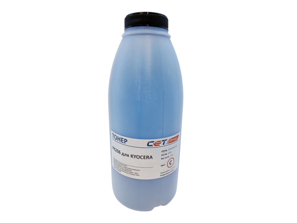 Тонер Cet для Kyocera TK5140C - TK5150C - TK5160C - тонер (OSP0206C100) 100 гр, голубой  #1