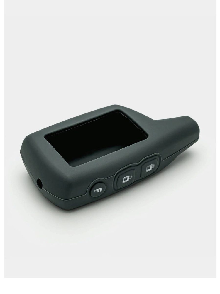 Чехол силиконовый Пандора 3000 для брелока серый ( пульта ) автомобильной сигнализации / Pandora 3000 #1