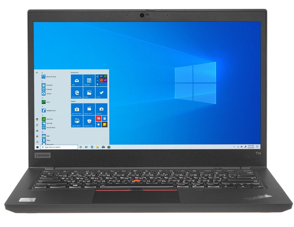 Lenovo ThinkPad T14 Gen 1 Ноутбук 14", Intel Core i5-1240P, RAM 16 ГБ, SSD 512 ГБ, Intel Iris Xe Graphics, #1