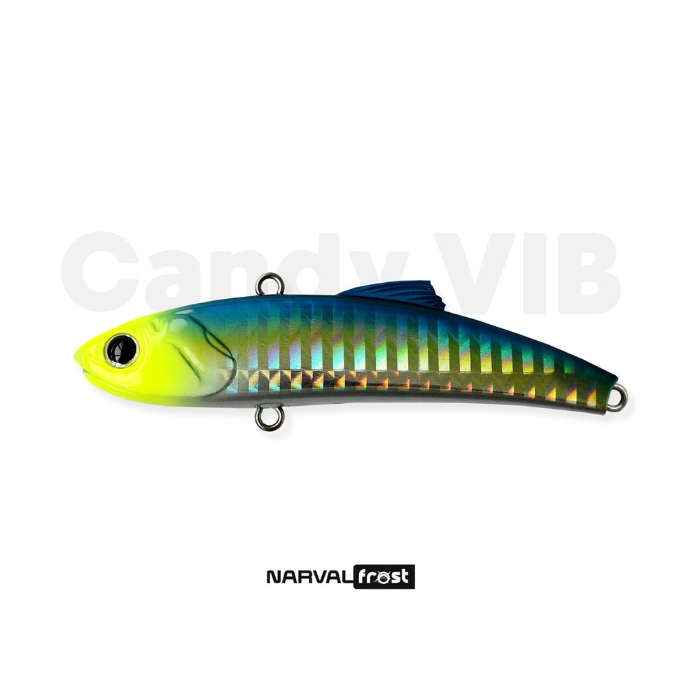 Раттлин Narval Frost Candy Vib 95mm 32g #002-Lemon Head . виб/приманка на хищника/судак,щука.форель  #1