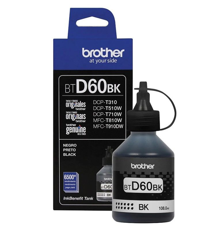 BT-D60BK (Brother) чернила - 6500 стр, черный #1