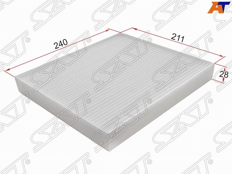Фильтр салонный SAT для   KIA SORENTO PRIME 14-/TOYOTA C-HR NGX10,50/ZGX10 16- #1