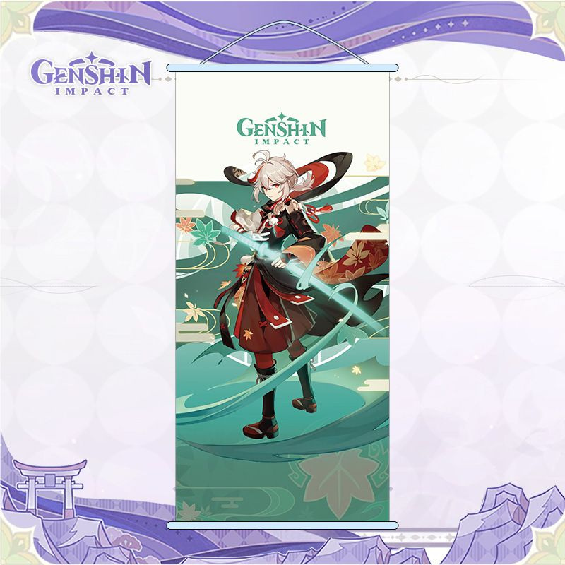 Каэдэхара Кадзуха Genshin Impact (Геншин Импакт) Плакат #1