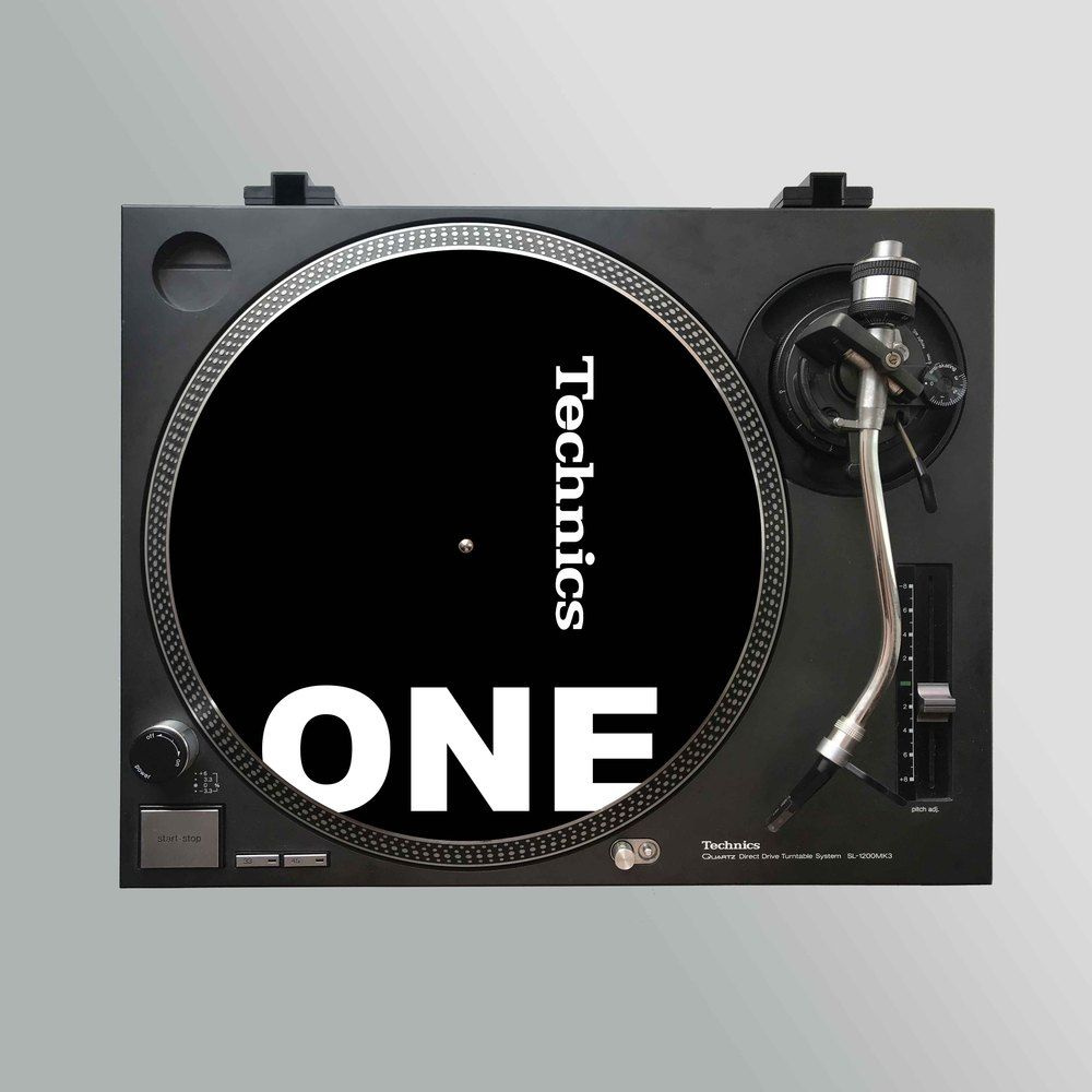 Слипмат Stereo Slipmats Technics One Two #1