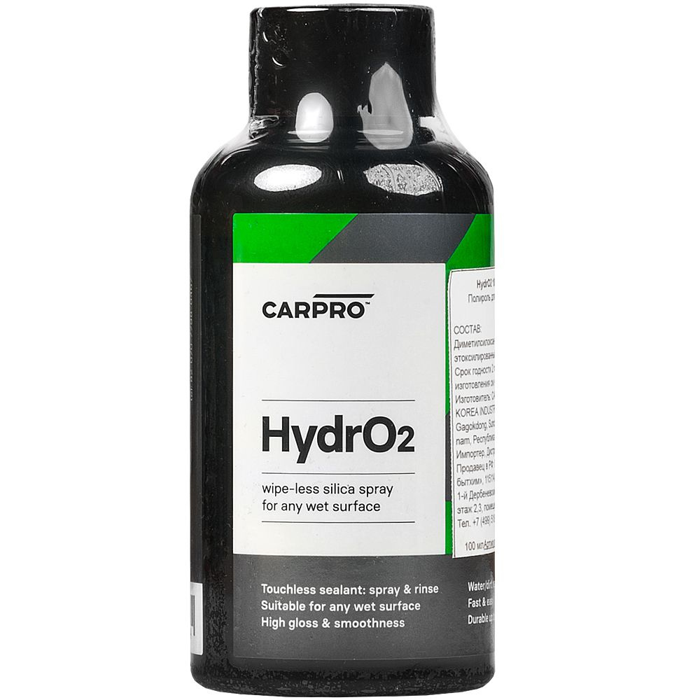 CAPRO HydrO2 Полироль для кузова-моментальный гидрофоб (концентрат) 100ml  #1