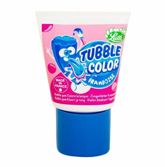 Жевательная резинка Лутти в тюбике Цветная/ Lutti Tubble Gum Color, 5 шт * 35 г, Франция  #1