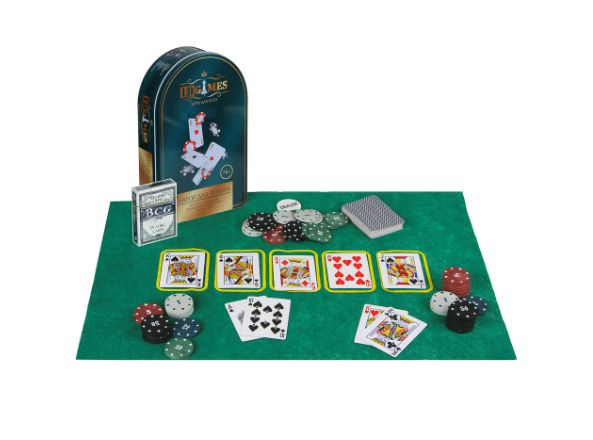 Набор для покера, в жестяной коробке #1