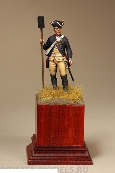 Военно-историческая миниатюра Soga Miniatures 5423SOGA Gunner, Prussian foot artillery. 1756-1763 years. #1