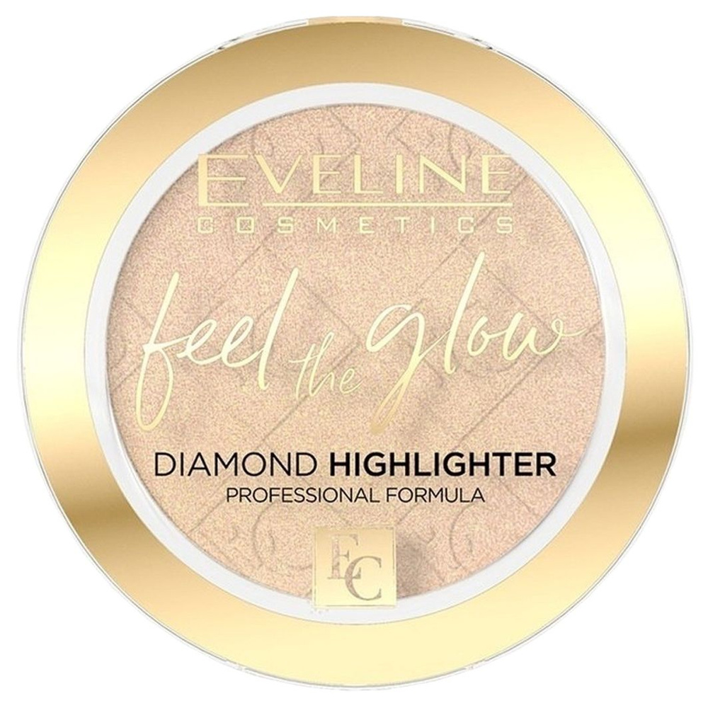 Eveline Cosmetics Хайлайтер для лица Feel The Glow, тон 20 gold luminous #1